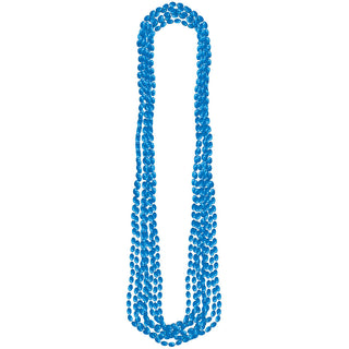 Blue Metallic Beads