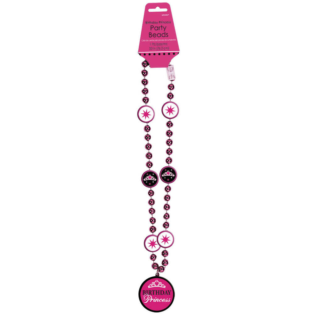 Amscan Pink Bead Necklaces