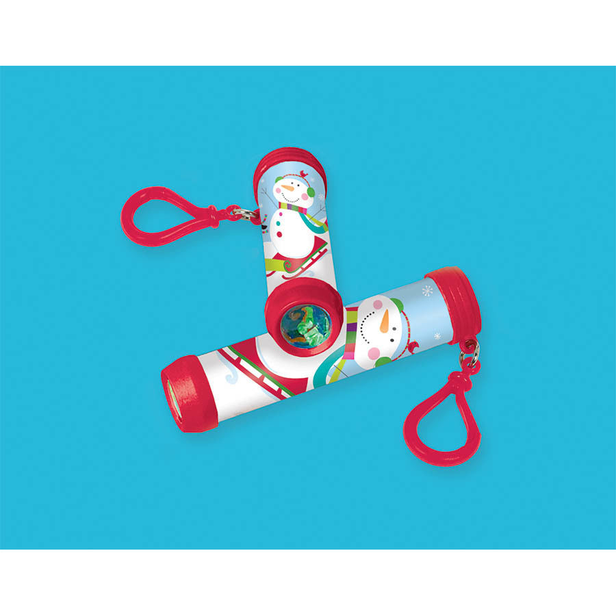 Snowman Kaleidoscope Keychains