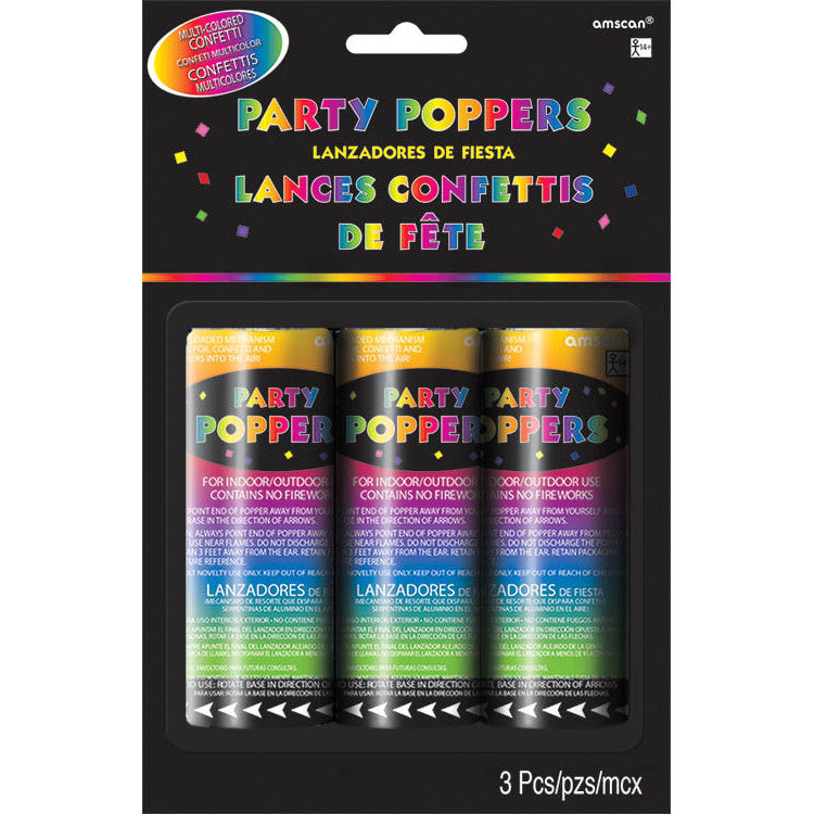 Confetti Party Poppers