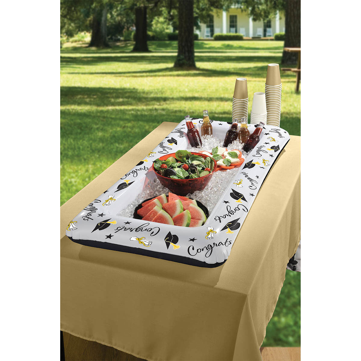 Congrats Grad Inflatable Buffer Cooler