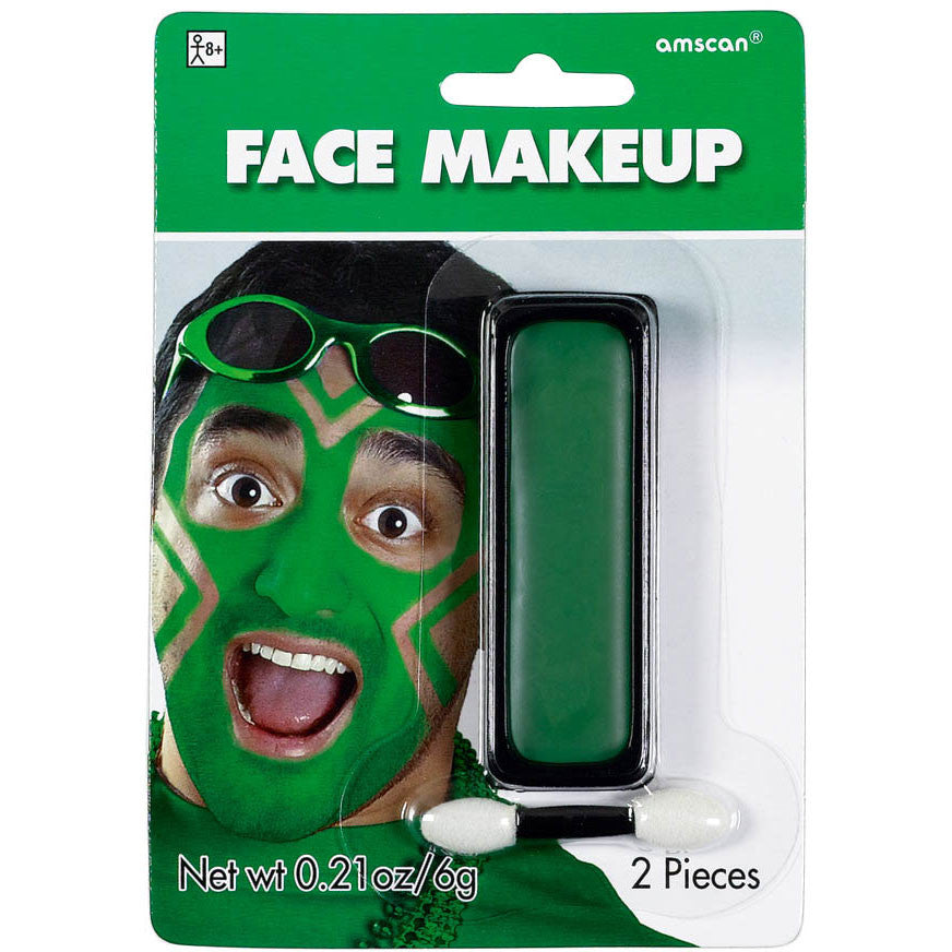 Green Face Makeup