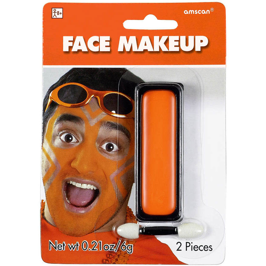 Orange Face Makeup