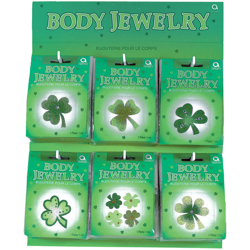 St. Patrick's Day Body Jewelry