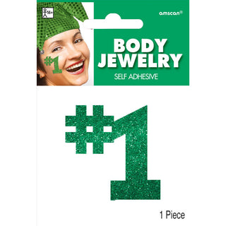 Green #1 Body Jewelry