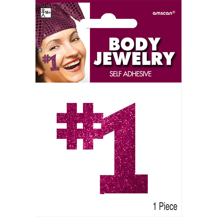 Burgundy #1 Body Jewelry