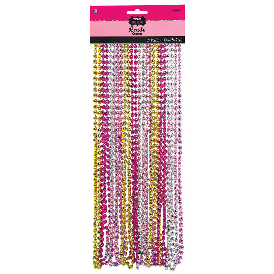 Team Bride Party Beads (24ct)