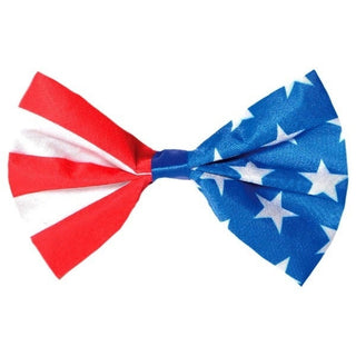 Red White and Blue Patriotic Bowtie