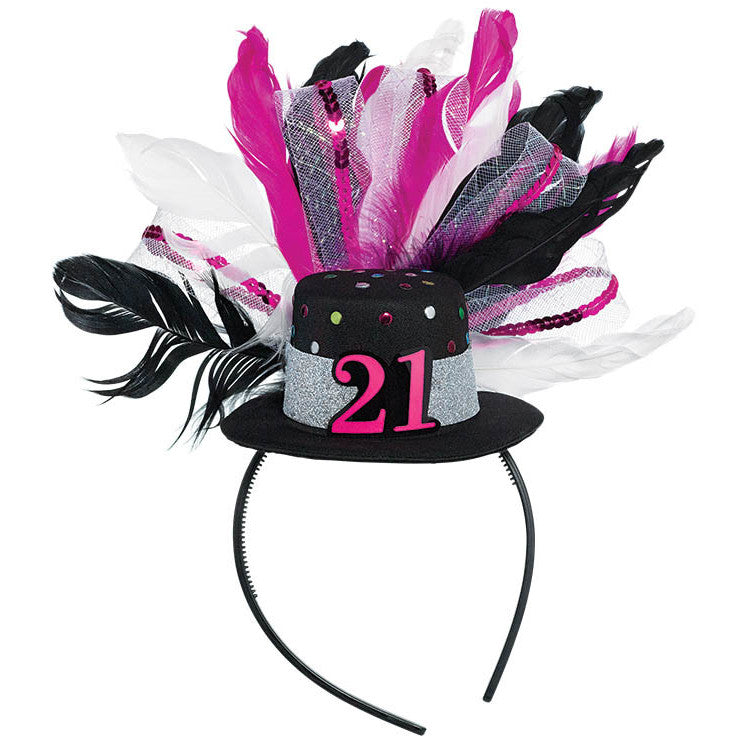 21st Brilliant Birthday Fascinator