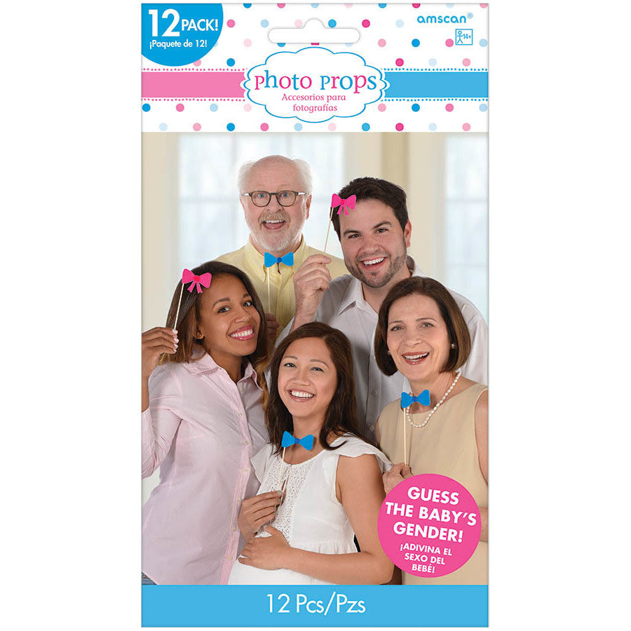 Girl or Boy Photo Props (12 ct)