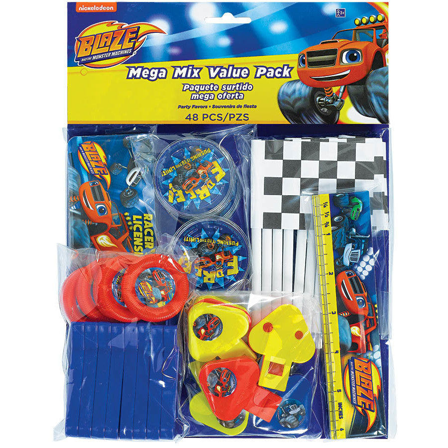 Blaze and The Monster Machines Favor Packs (48 ct)