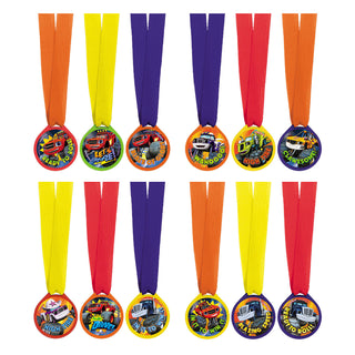 Blaze and The Monster Machines Award Medals (12ct)