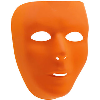 Orange Full Face Mask