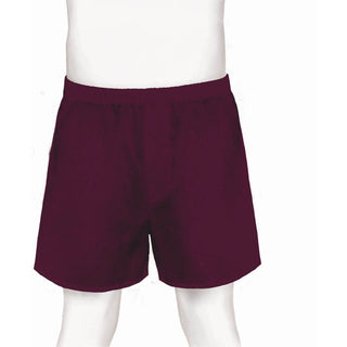 Burgundy Boxer Shorts