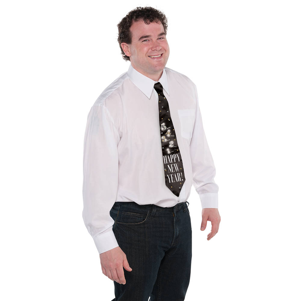 Light Up Countdown Novelty Tie