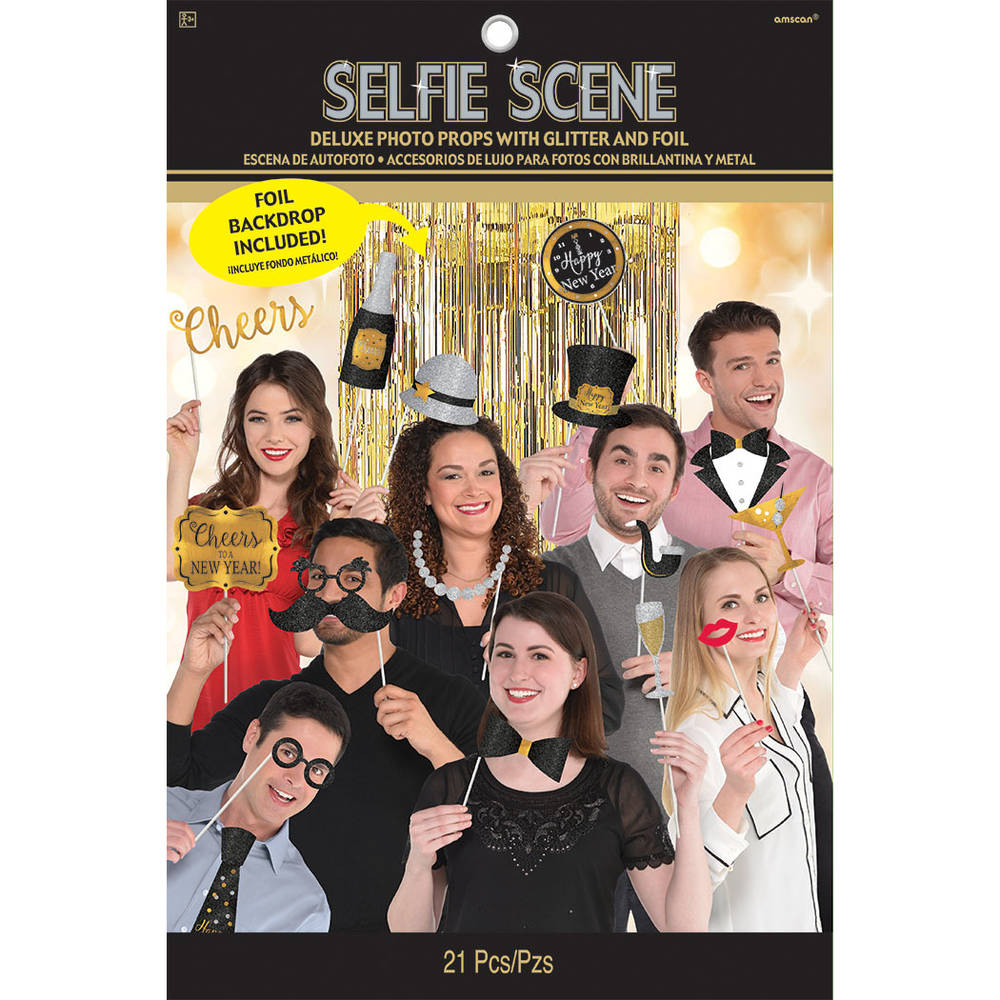 Happy New Year Deluxe Photo Props (21 ct)