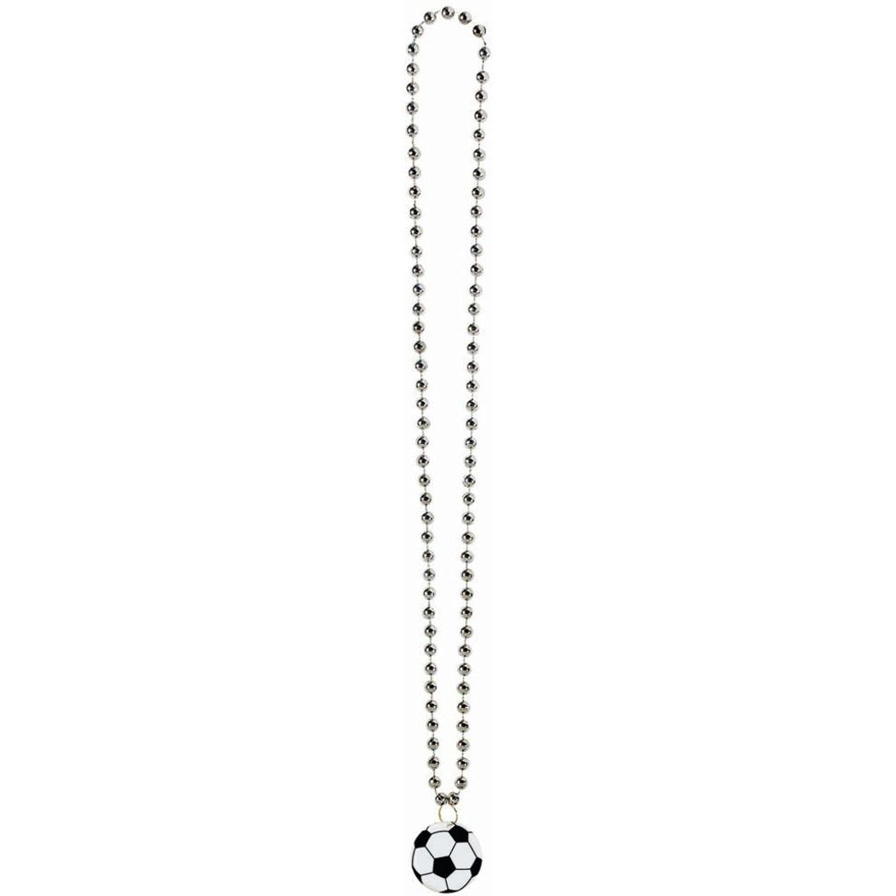 Soccer Ball Bead Necklace