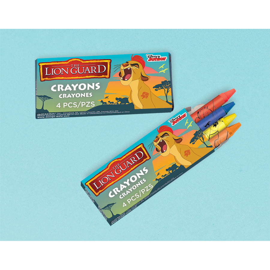 The Lion Guard Crayon Boxes (12 ct) – US Novelty