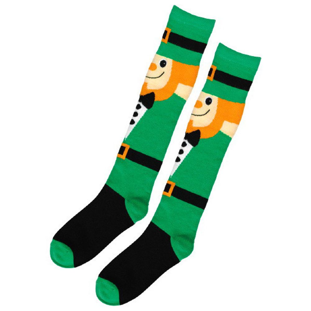 St. Patrick's Day Pot of Gold Knee Socks (1 pair)
