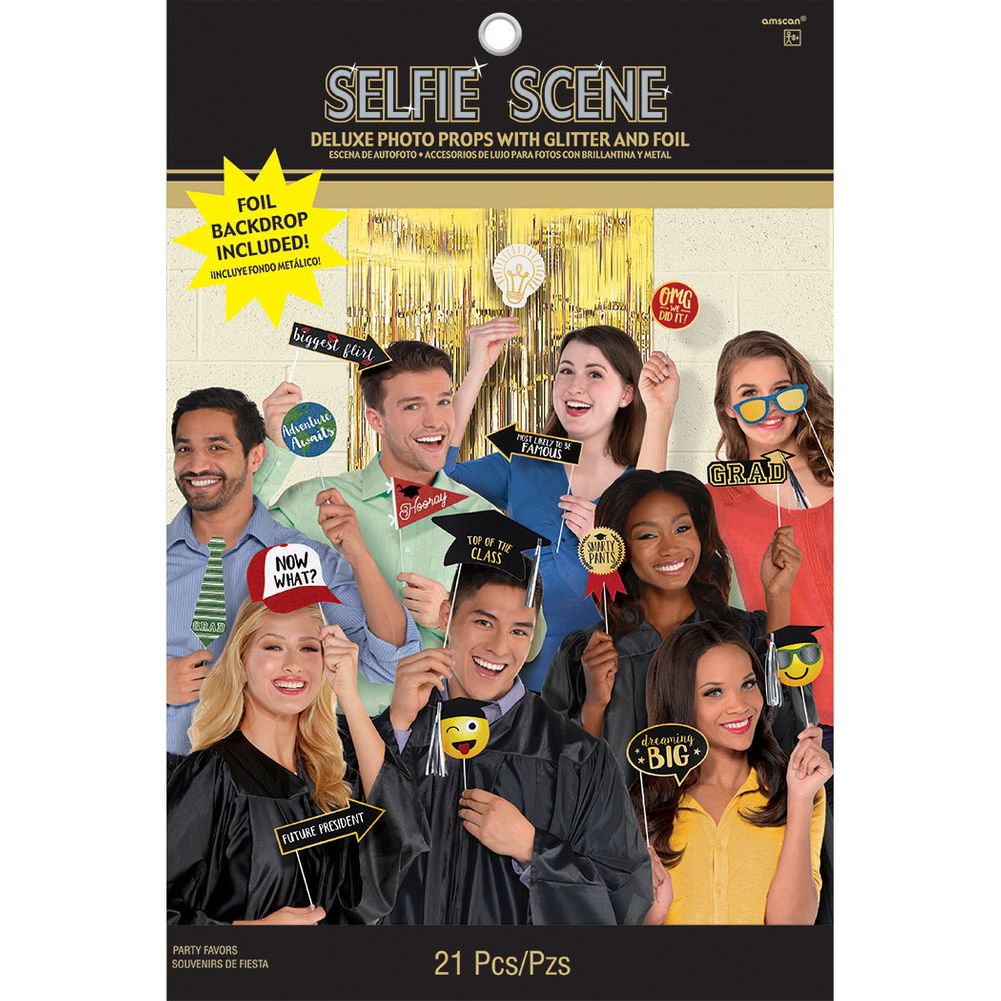 Deluxe Graduation Photo Props (21 ct)