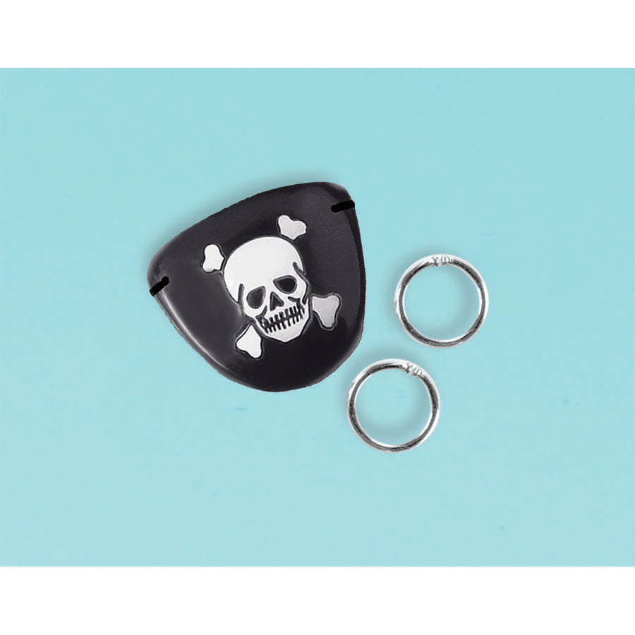 Pirate's Treasure Eye Patch and Earring Kit