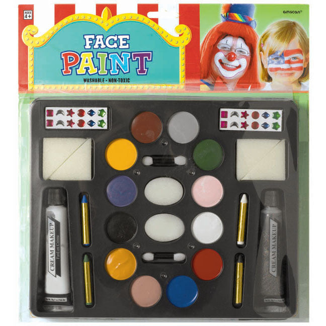 Deluxe Face and Body Paint Kit