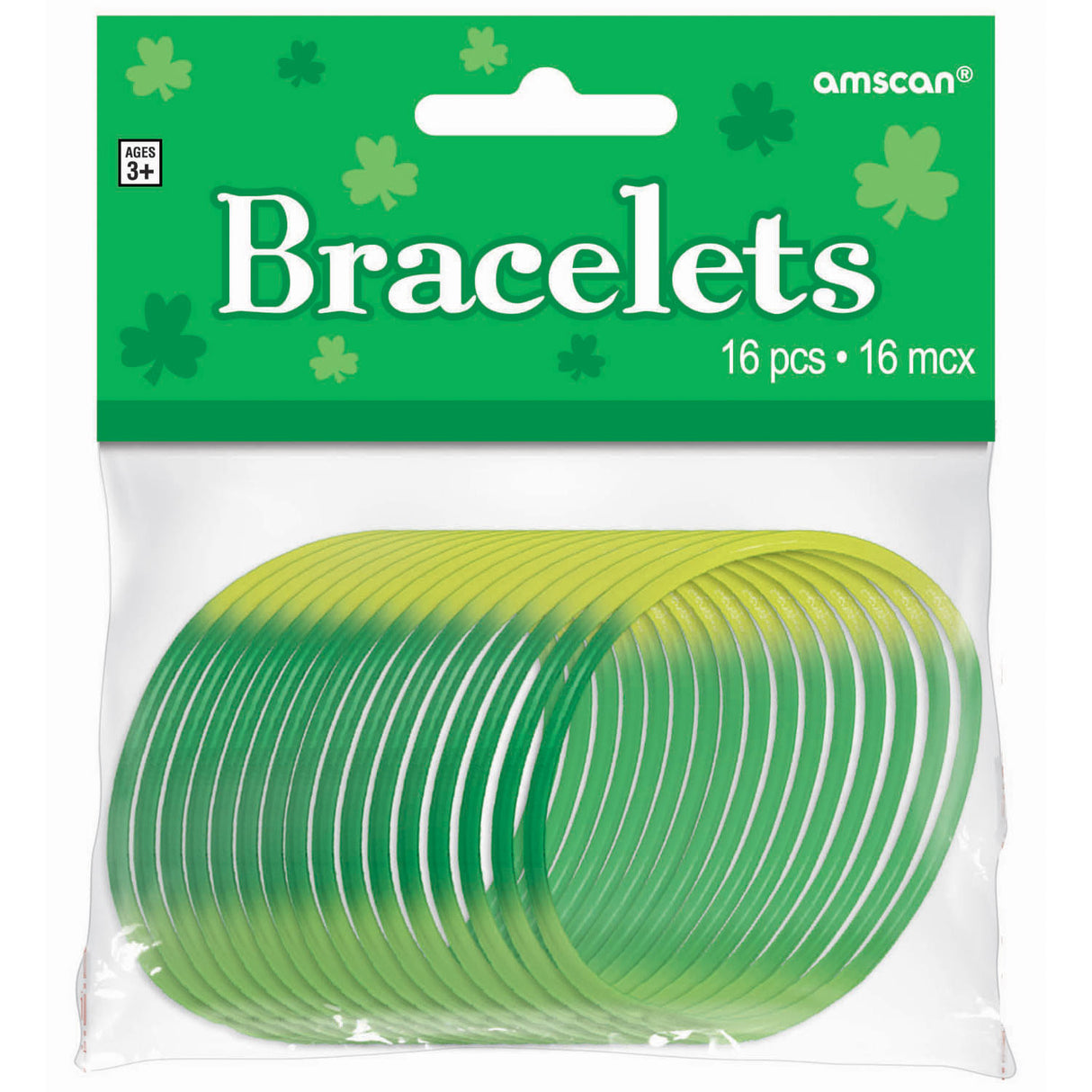 Rubber St Patrick's Day Bracelets