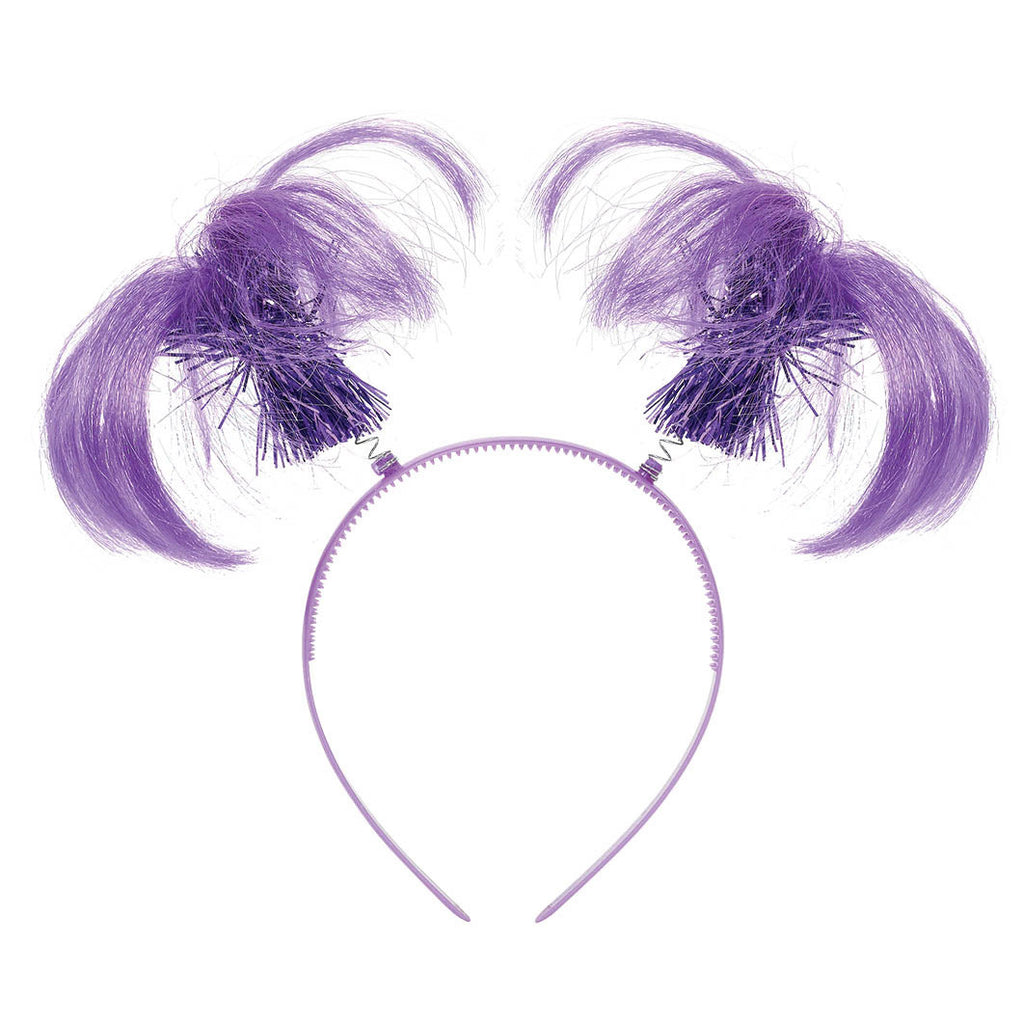 Purple Ponytail Head Boppers