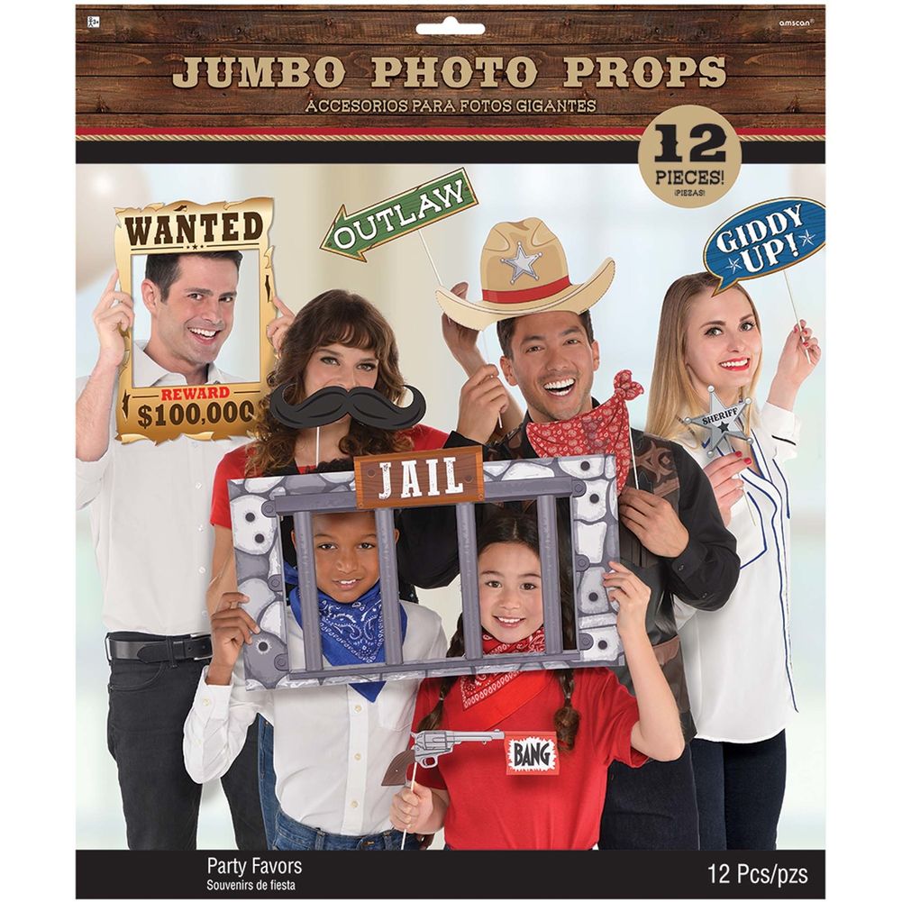 Yee-haw Photo Props (12 ct)
