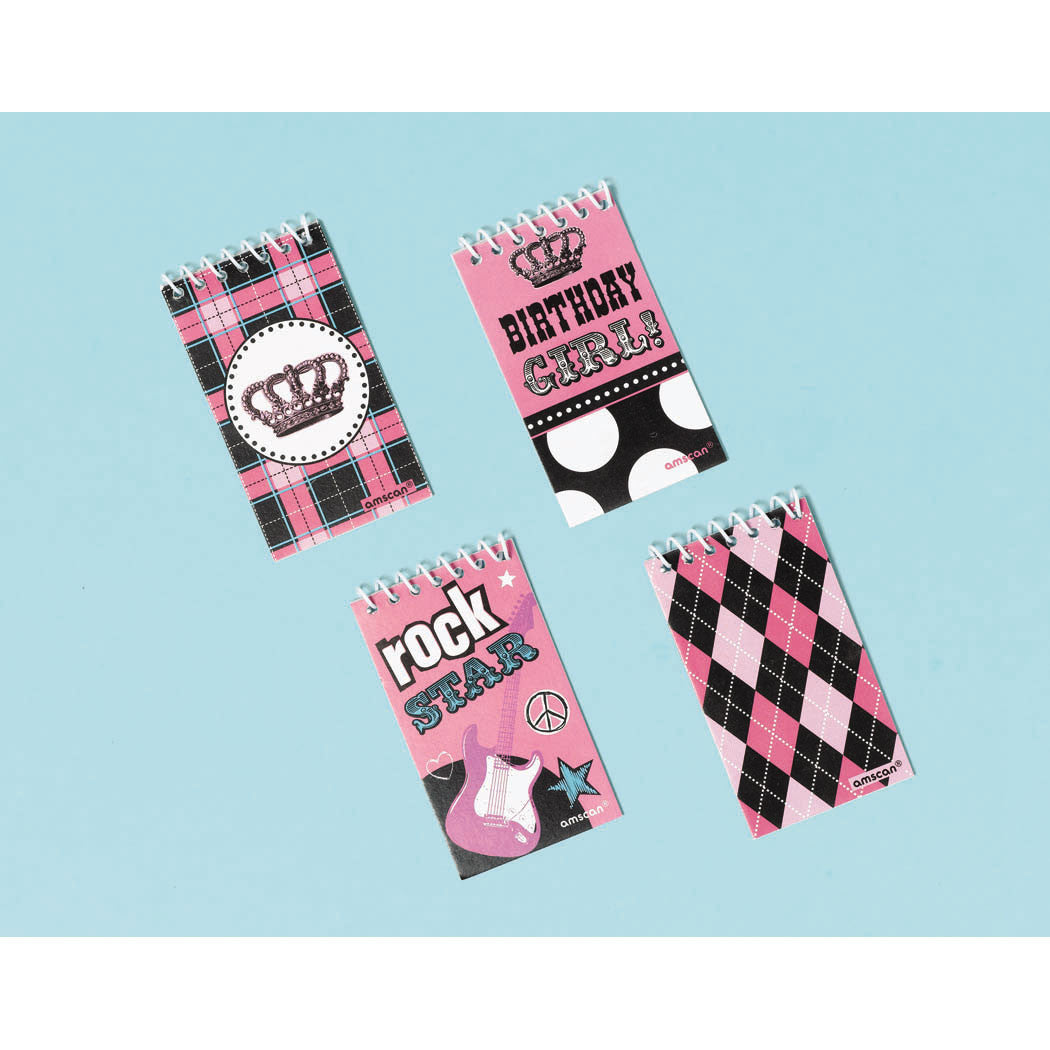 Rocker Princess Notepads