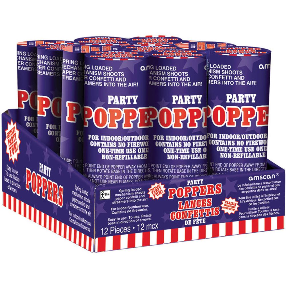 Patriotic Confetti Popper
