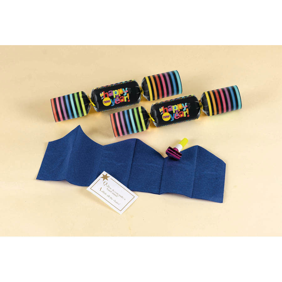 New Years Printed Crackers