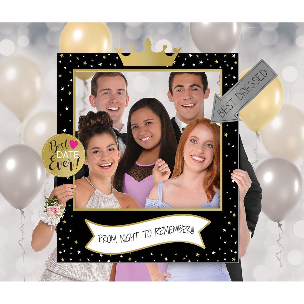 Prom Customizable Giant Selfie Frame Photo Props (15 ct)