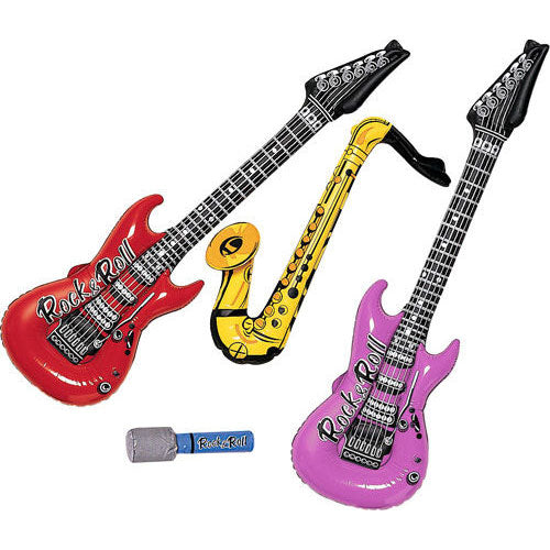 Musical Instruments Inflates (4 ct)