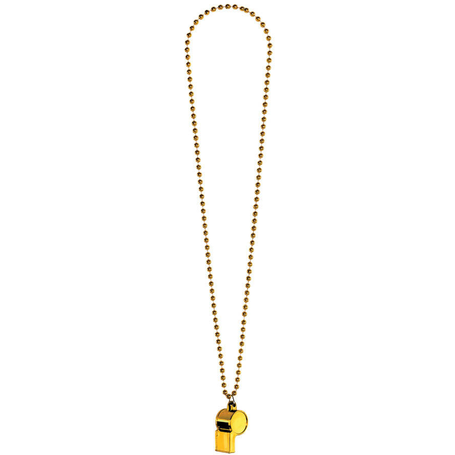 Yellow Whistle Necklace