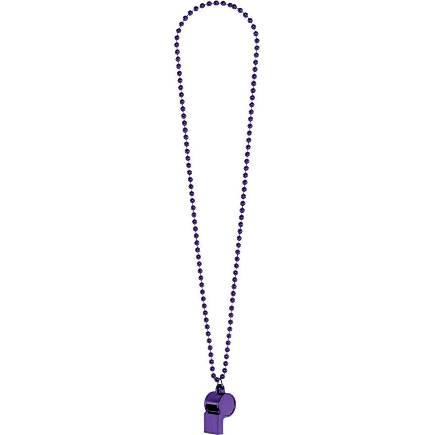 Purple Whistle Necklace