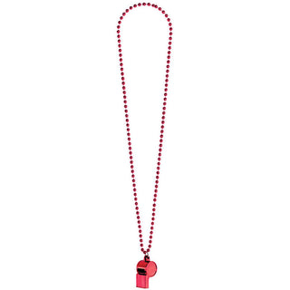 Red Whistle Necklace