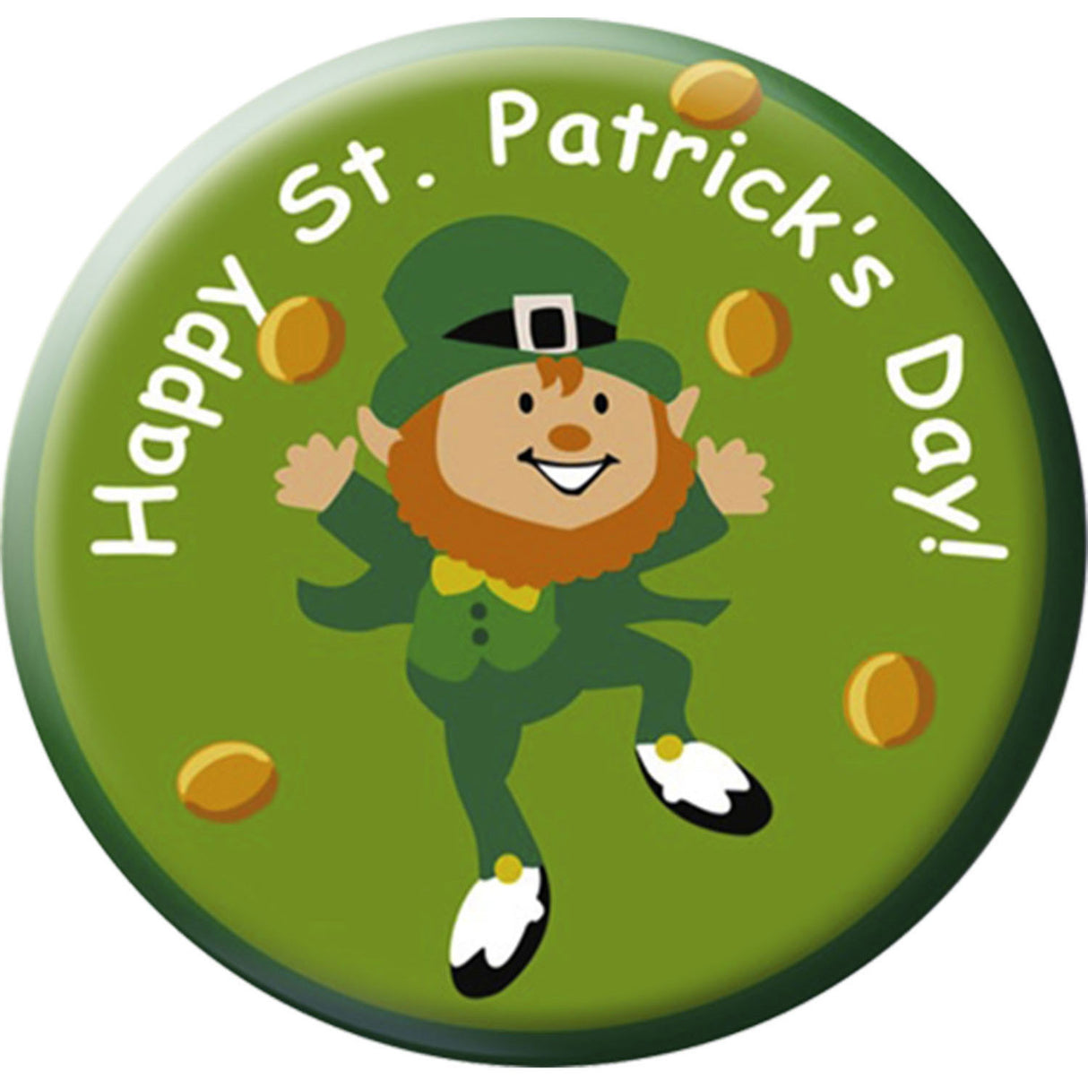 St. Patrick's Decoration Button