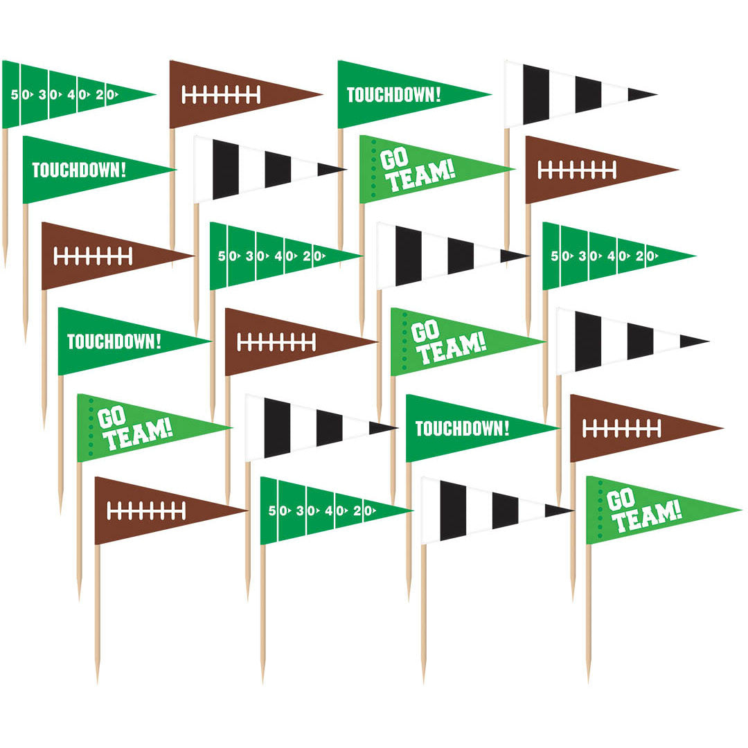 Football Flag Picks (36ct)