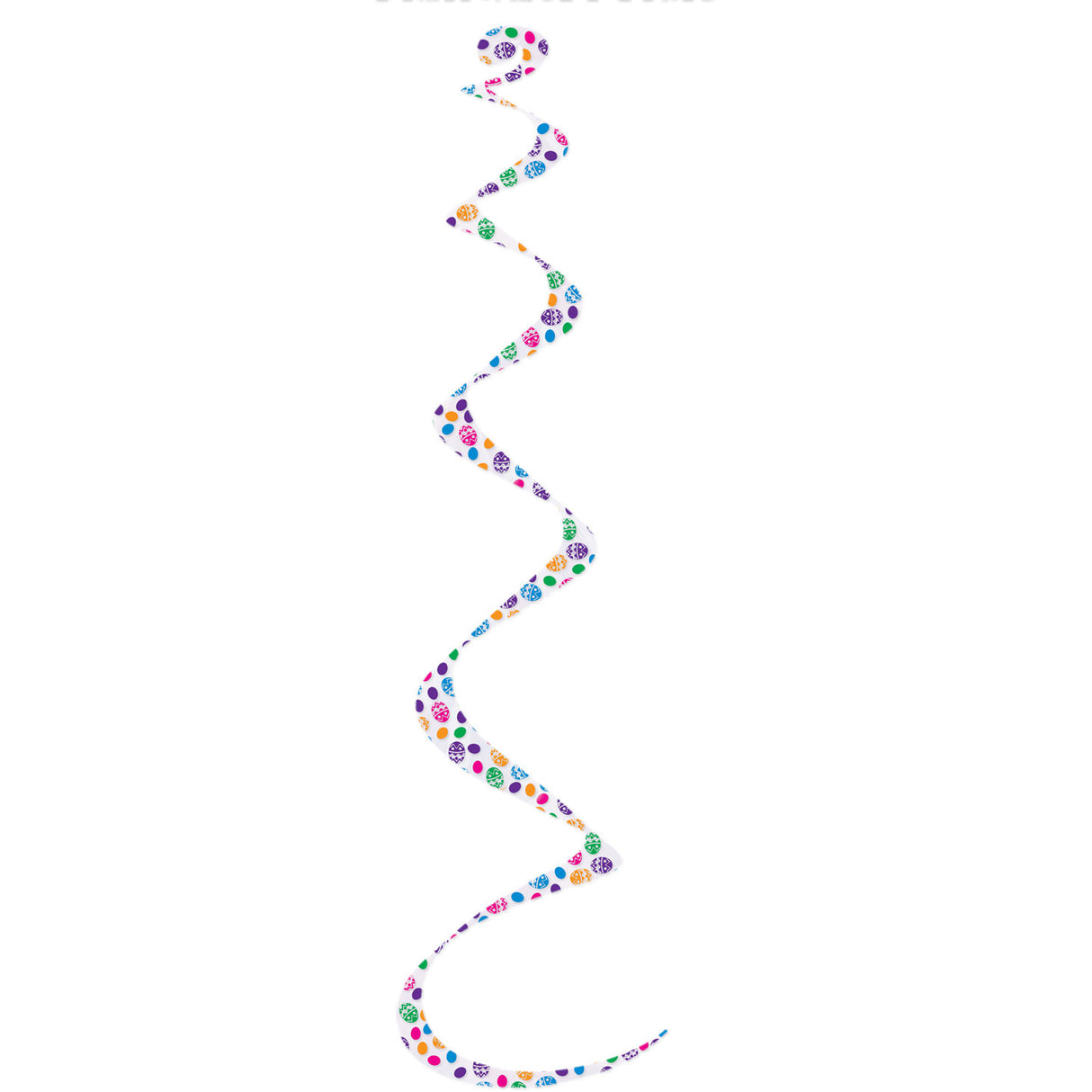 Easter Egg Hanging Swirls