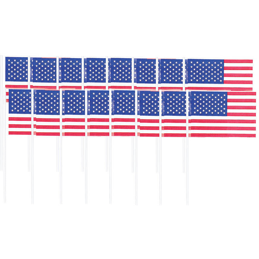 Patriotic Flag Pick, 120ct