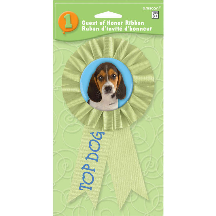 Party Pups Award Ribbon