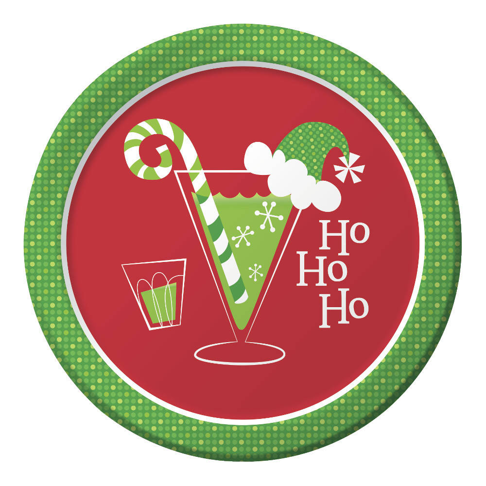 Ho Ho Ho Dessert Plates (8ct)