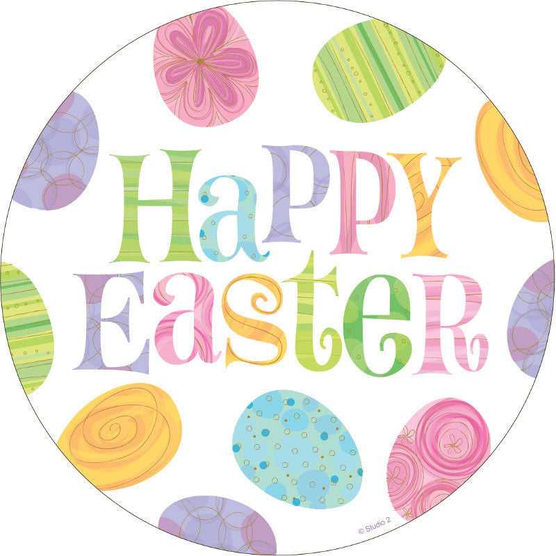Happy Egg Hunt Dessert Plates (8ct)