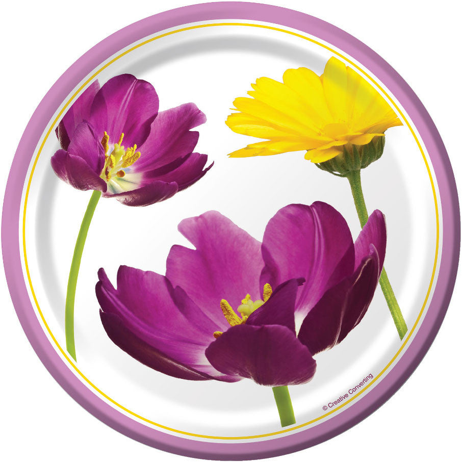 Spring Fields Dessert Plates (8ct)