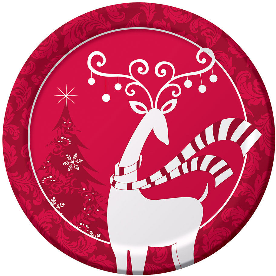 Dashing Prancer Dessert Plates (8ct)