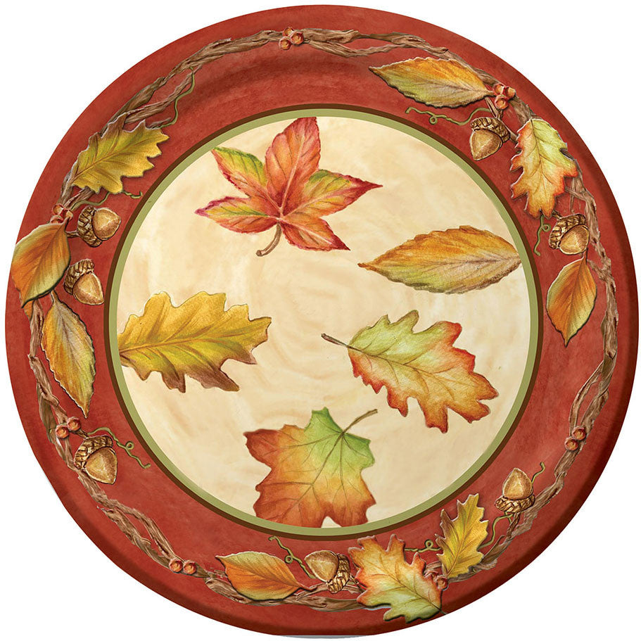 Fall Foliage Dessert Plates (8ct)