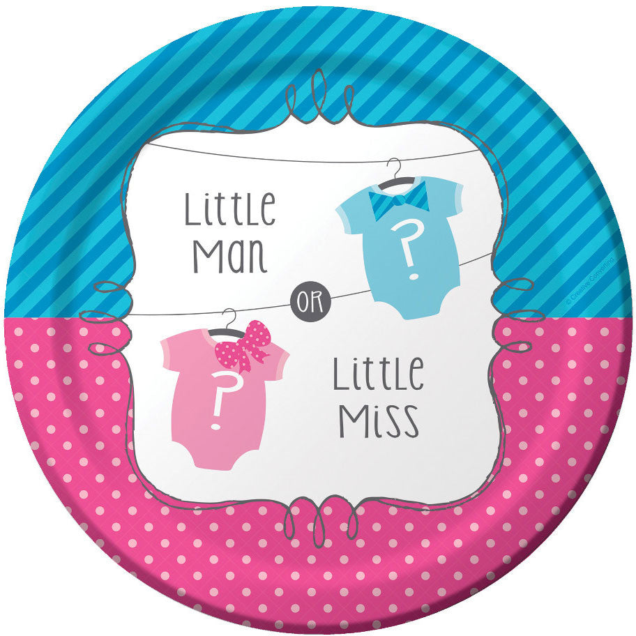 Bow or Bowtie? Dessert Plates (8ct)
