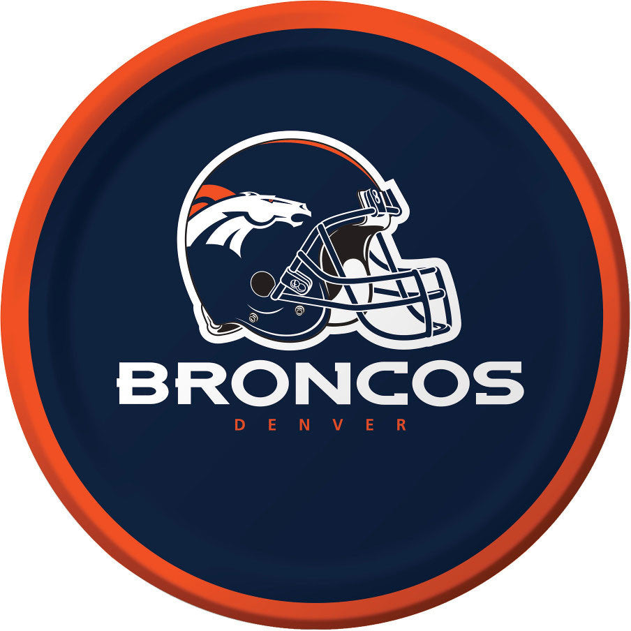 Denver Broncos Dessert Plates (8ct)