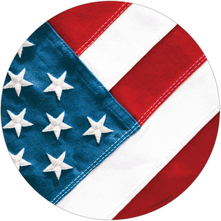 Red, White And True Dinner Plates (8ct)